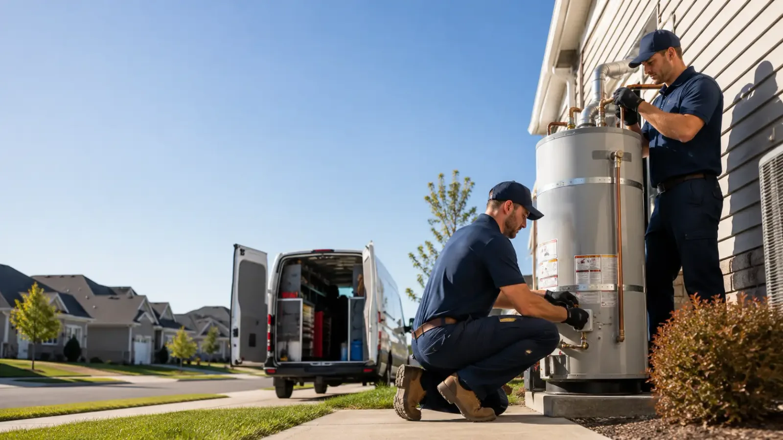 Water Heater Installation in Maunie, IL